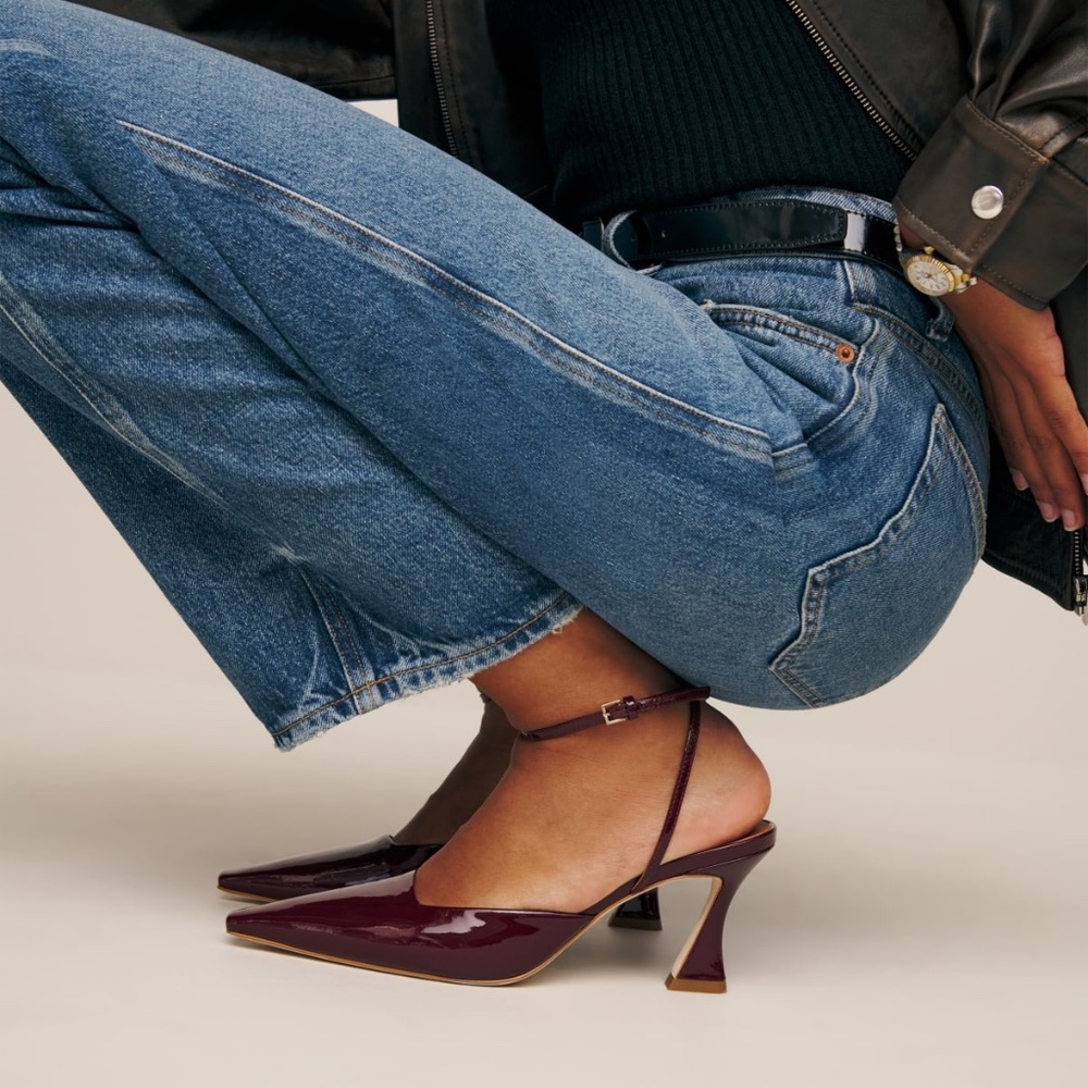 Reformation Natasha Pump Wine Patent
